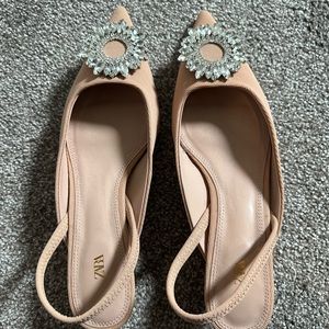Zara embellished heel - size 38